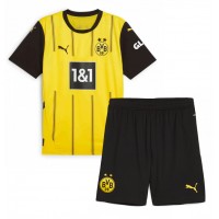 Borussia Dortmund Julian Ryerson #26 Hemmaställ Barn 2024-25 Korta ärmar (+ Korta byxor)